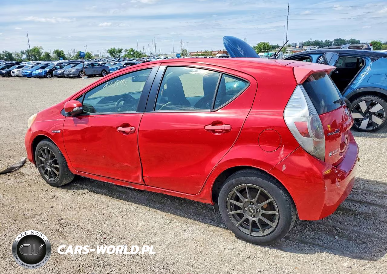 2012 Toyota Prius C VIN:JTDKDTB30C1524527 - 2