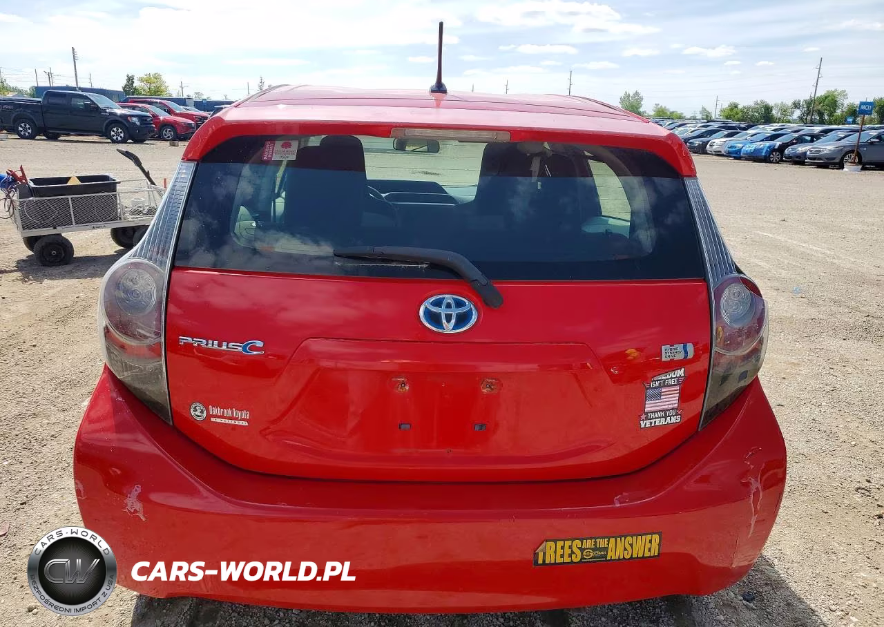 2012 Toyota Prius C VIN:JTDKDTB30C1524527 - 6