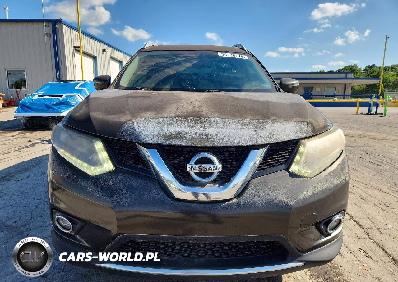 2016 Nissan Rogue Sv VIN:KNMAT2MT5GP645708 - 5