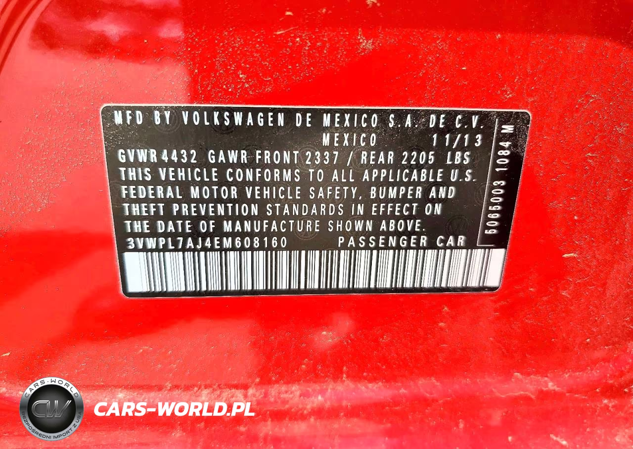 2014 Volkswagen Jetta Tdi VIN:3VWPL7AJ4EM608160 - 12