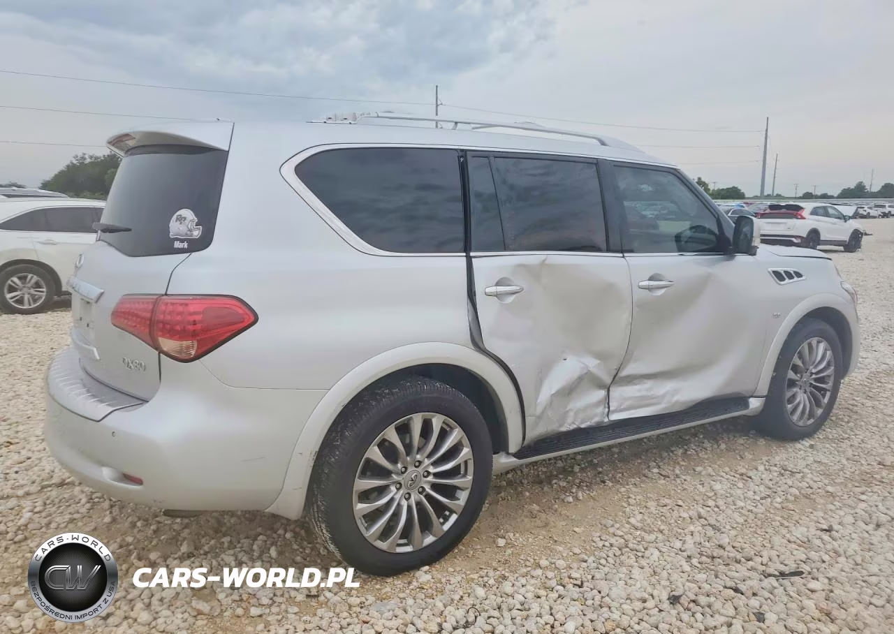 2016 Infiniti Qx80 Base VIN:JN8AZ2NE5G9122809 - 3