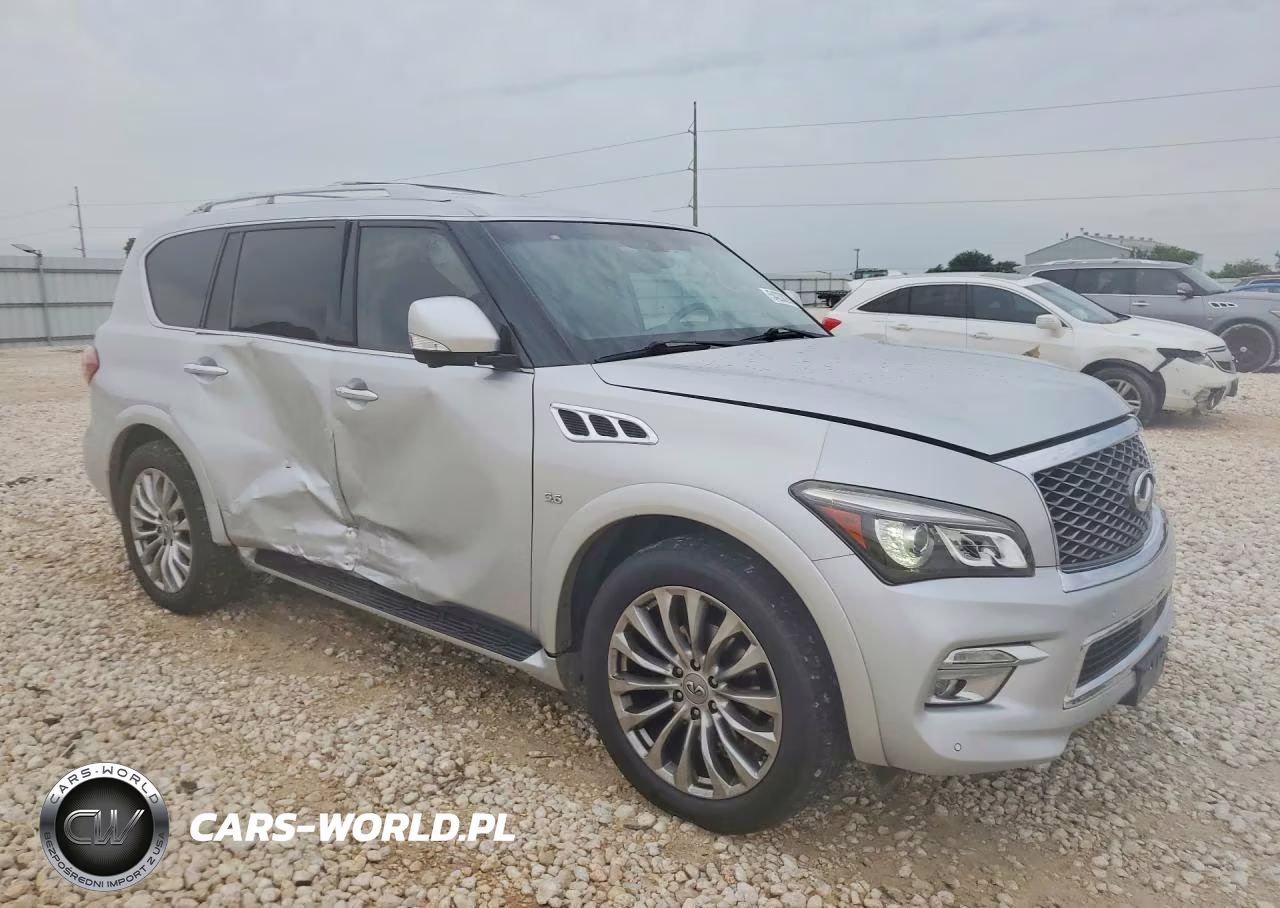 2016 Infiniti Qx80 Base VIN:JN8AZ2NE5G9122809 - 4