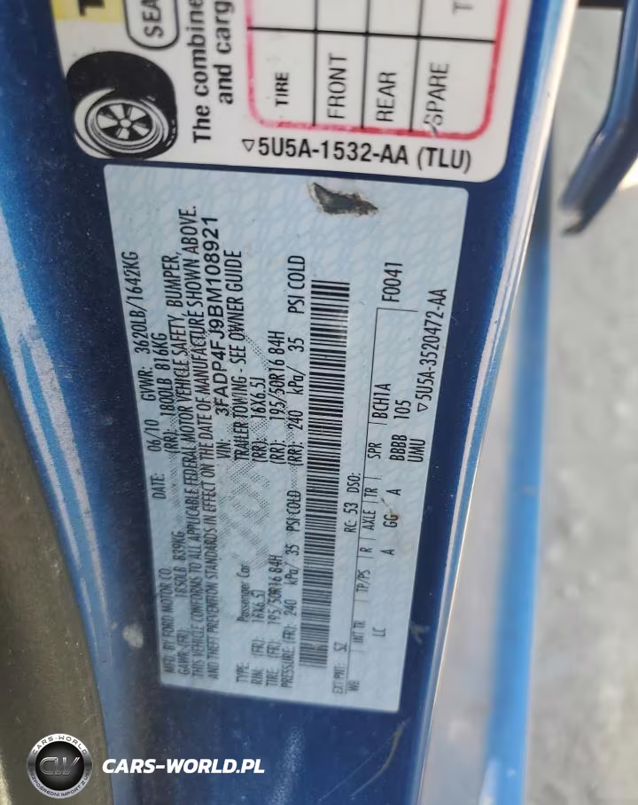 2011 Ford Fiesta Ses VIN:3FADP4FJ9BM108921 - 12