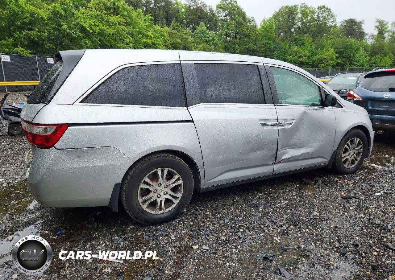 2011 Honda Odyssey Ex VIN:5FNRL5H42BB012397 - 3
