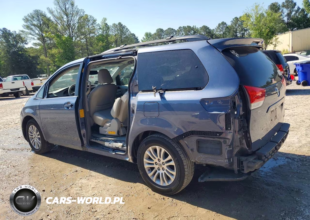 2014 Toyota Sienna Xle 8-Passenger VIN:5TDYK3DC4ES520628 - 2
