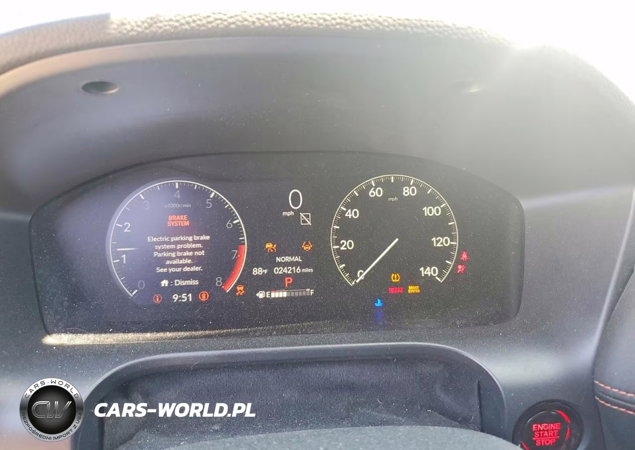 2024 Honda Hr-V Sport VIN:3CZRZ2H54RM721242 - 9