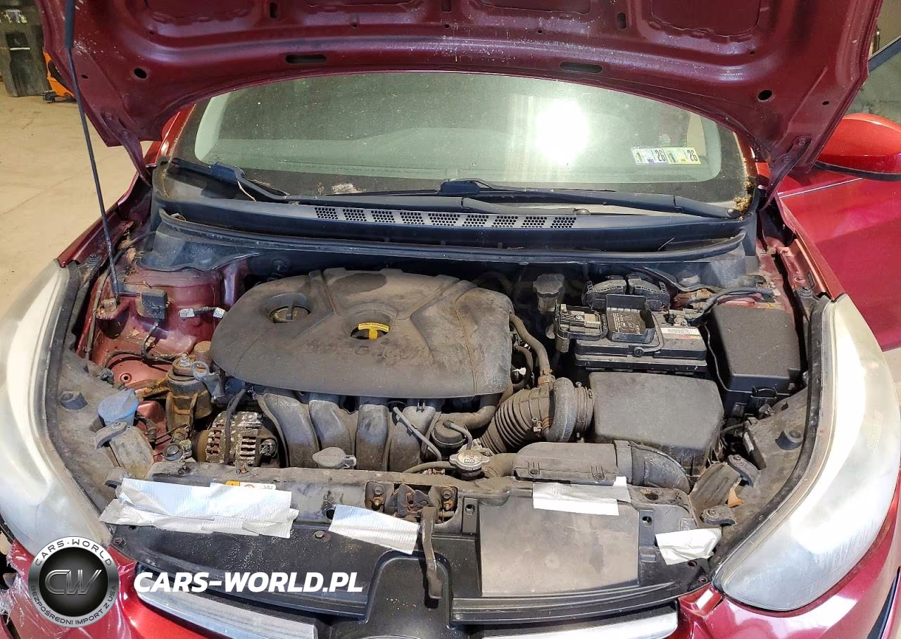 2014 Hyundai Elantra Se VIN:5NPDH4AE8EH541853 - 11