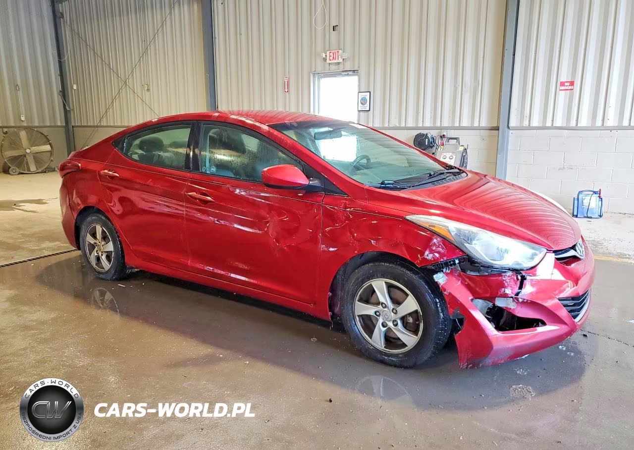 2014 Hyundai Elantra Se VIN:5NPDH4AE8EH541853 - 4