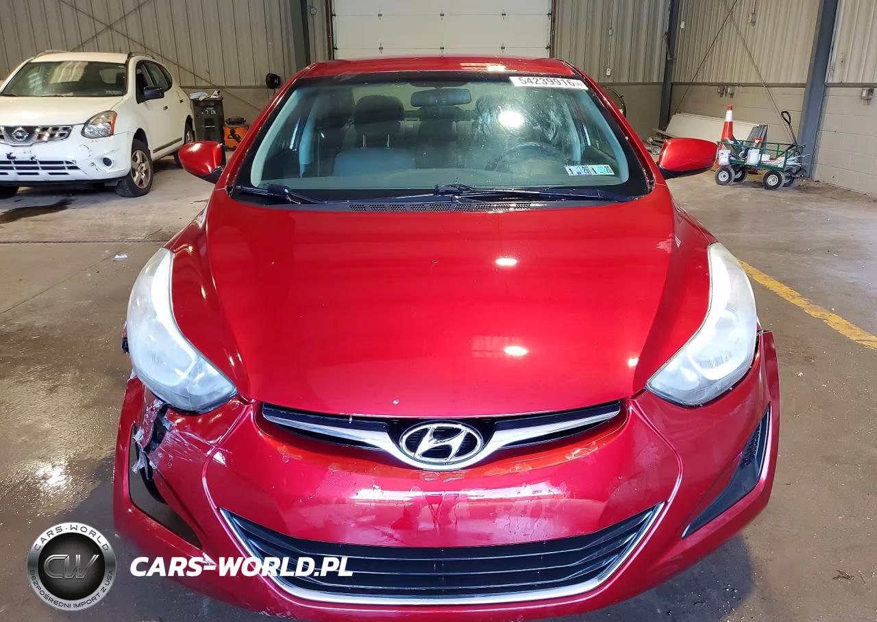 2014 Hyundai Elantra Se VIN:5NPDH4AE8EH541853 - 5