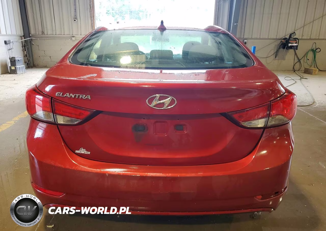 2014 Hyundai Elantra Se VIN:5NPDH4AE8EH541853 - 6