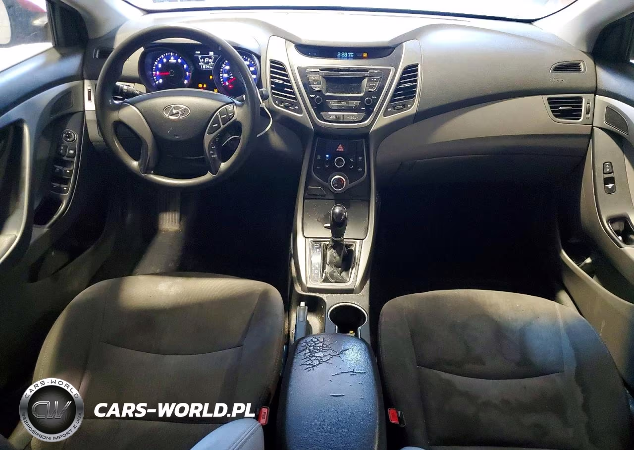 2014 Hyundai Elantra Se VIN:5NPDH4AE8EH541853 - 8