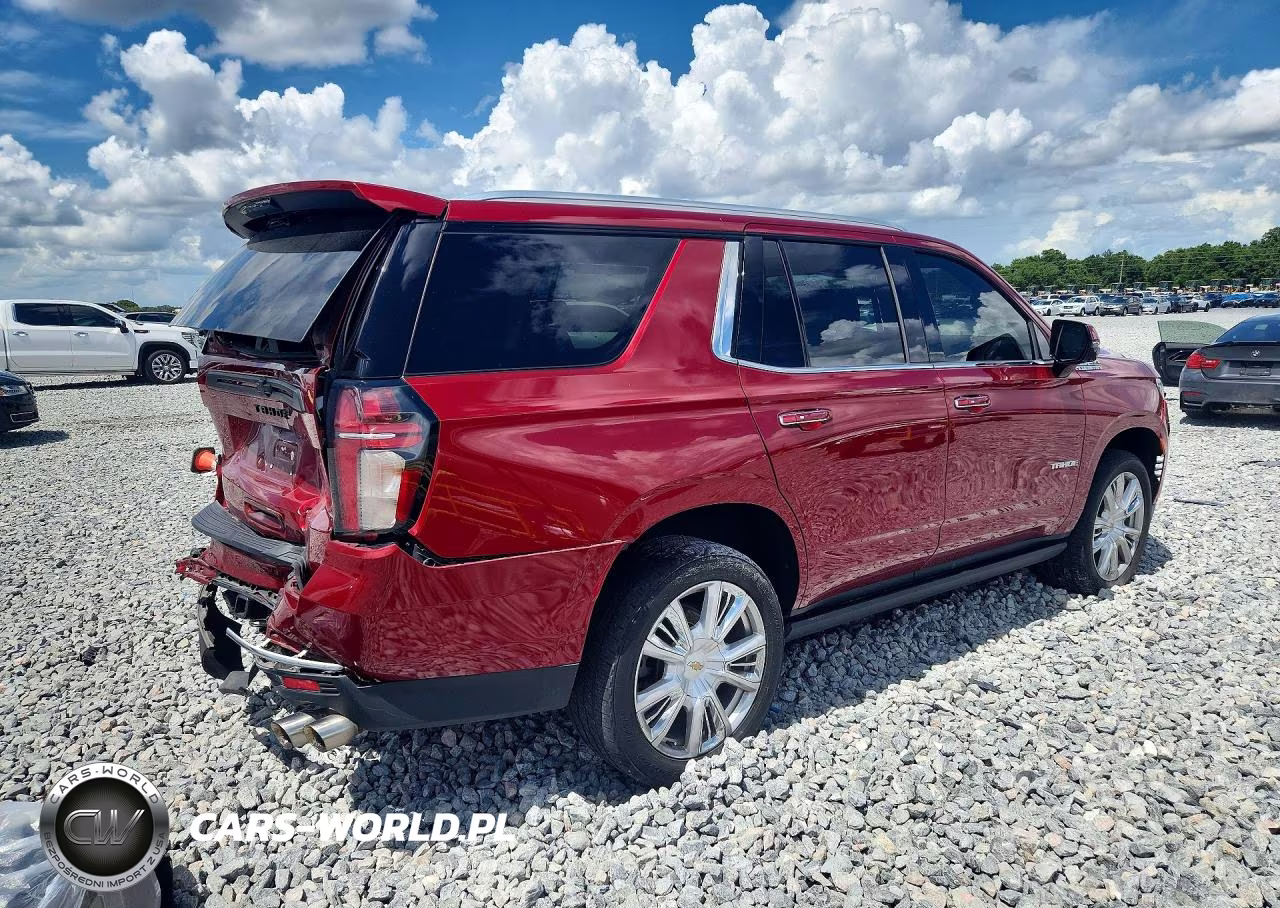 2021 Chevrolet Tahoe K1500 High Country VIN:1GNSKTKL0MR125004 - 3
