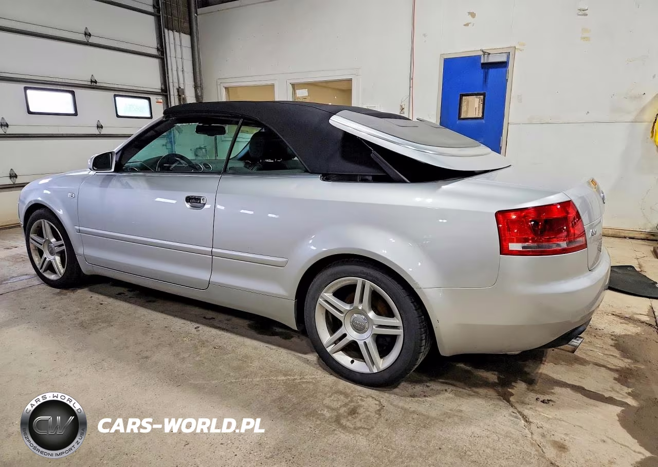 2007 Audi A4 2.0T Cabriolet Quattro VIN:WAUDF48H97K037111 - 2