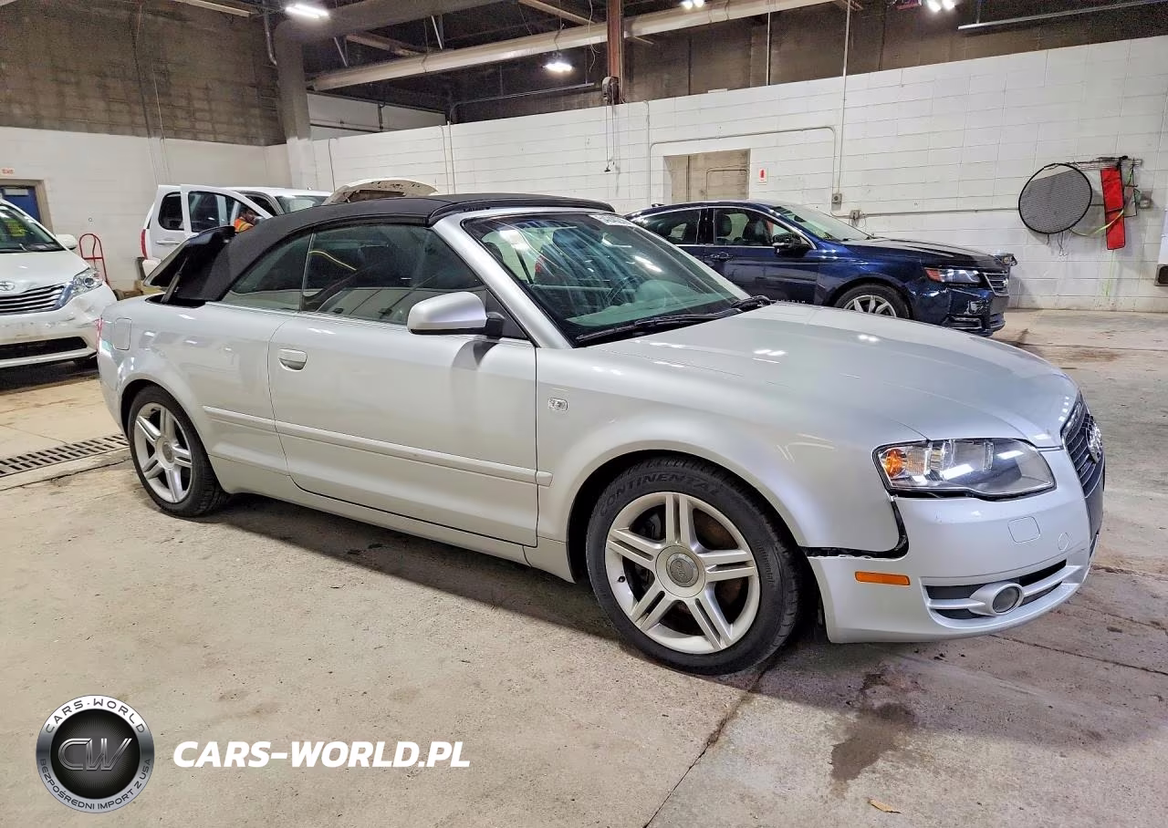 2007 Audi A4 2.0T Cabriolet Quattro VIN:WAUDF48H97K037111 - 4