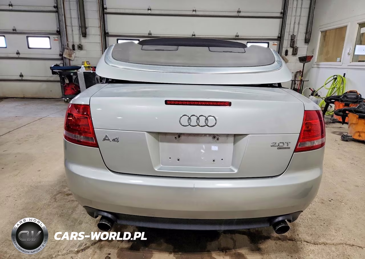 2007 Audi A4 2.0T Cabriolet Quattro VIN:WAUDF48H97K037111 - 6