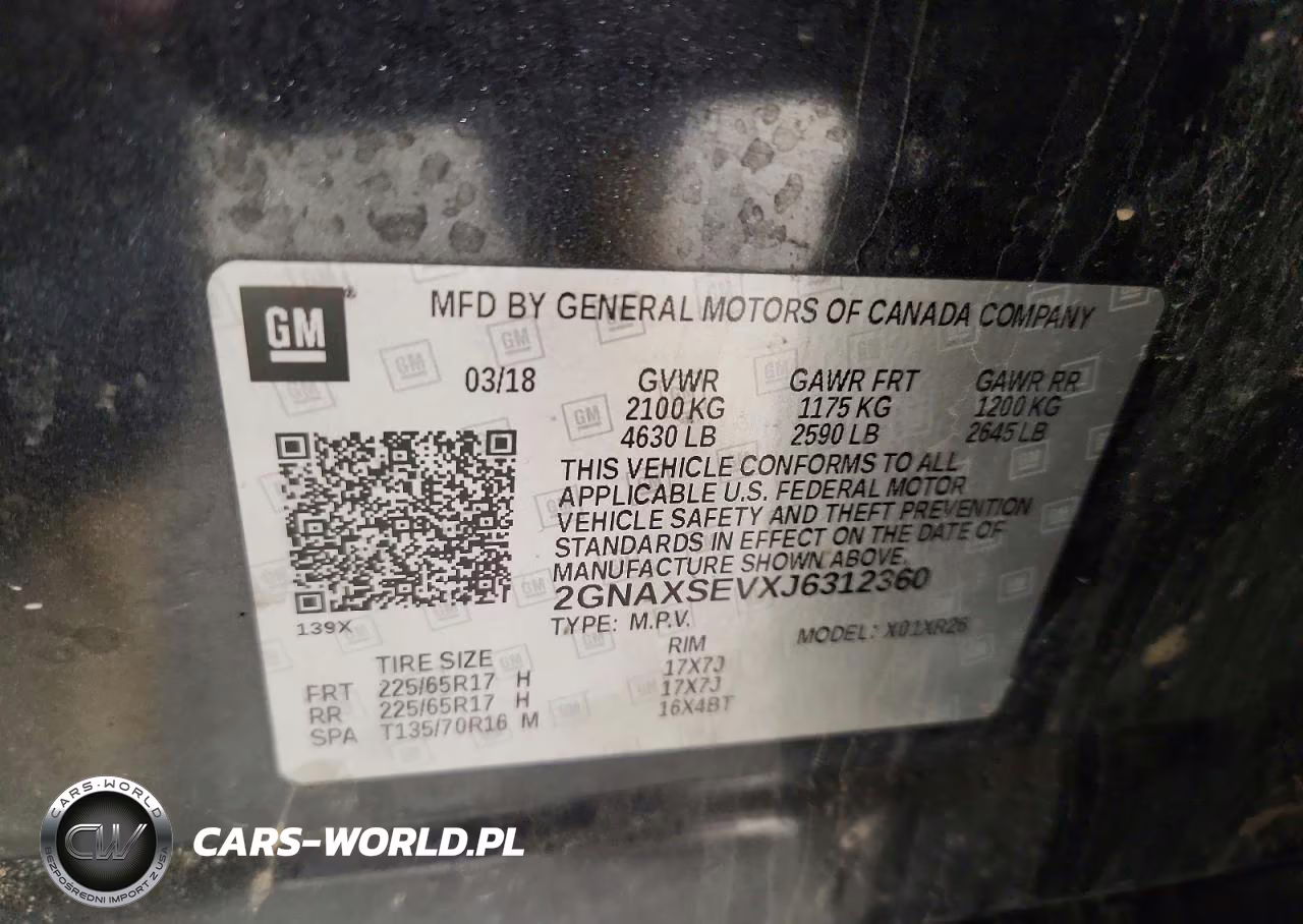 2018 Chevrolet Equinox Lt VIN:2GNAXSEVXJ6312360 - 13