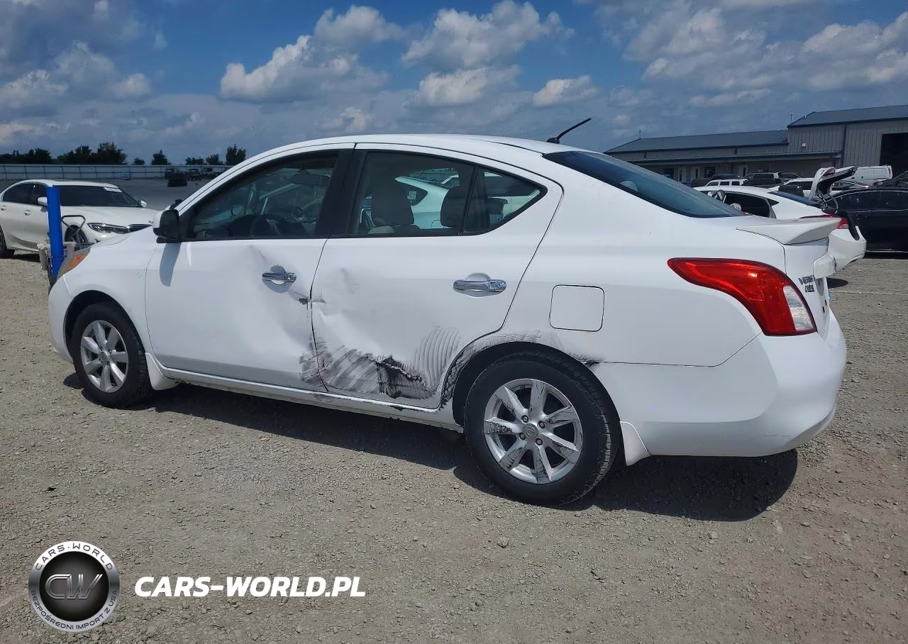2013 Nissan Versa 1.6 S VIN:3N1CN7AP0DL836115 - 2