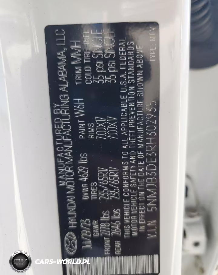 2024 Hyundai Tucson Sel VIN:5NMJB3DE3RH302935 - 13