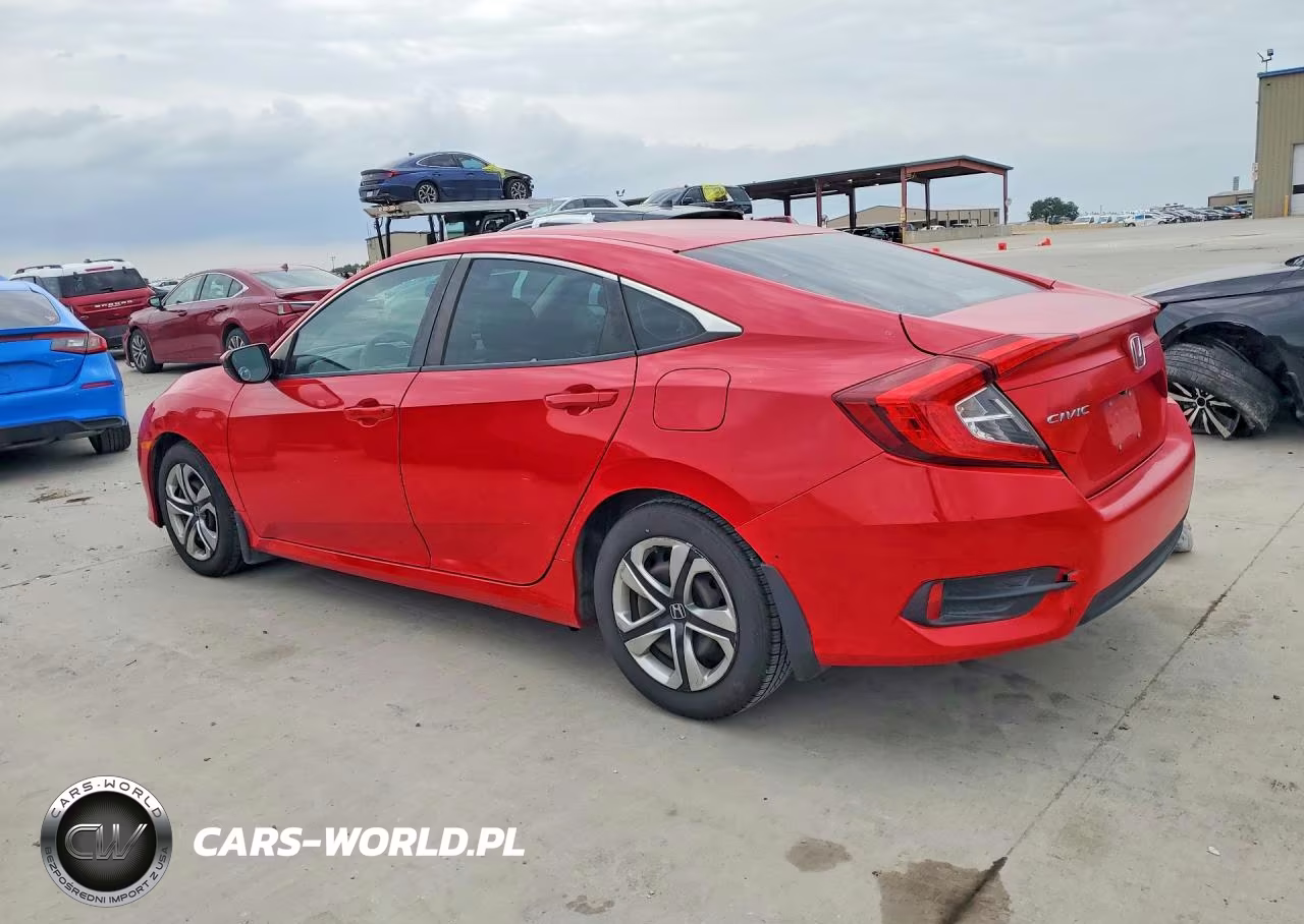 2017 Honda Civic Lx VIN:2HGFC2F51HH577144 - 2
