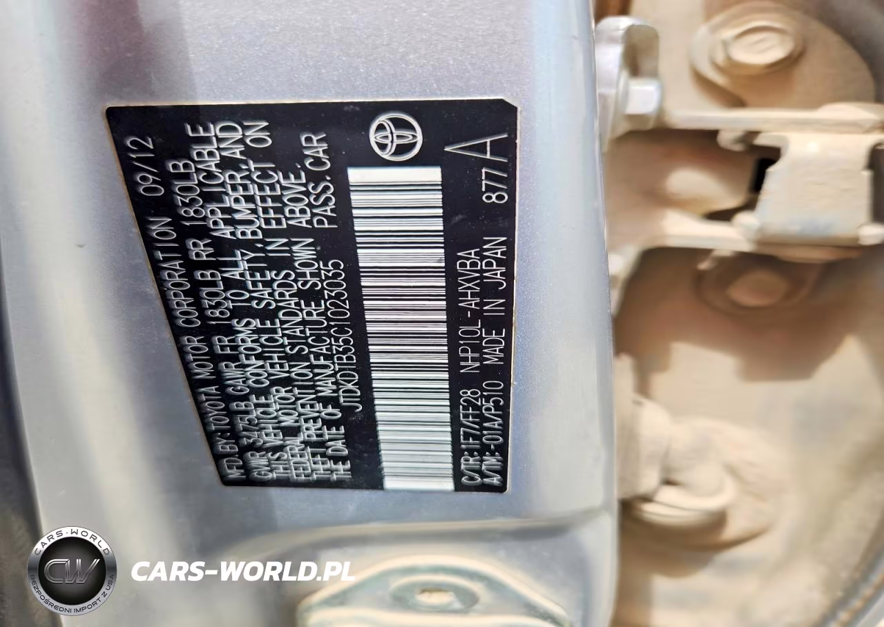 2012 Toyota Prius C Two VIN:JTDKDTB35C1023035 - 12