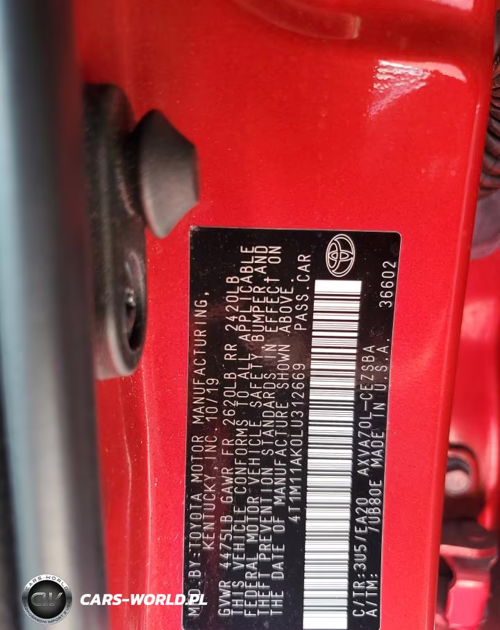 2020 Toyota Camry Se VIN:4T1M11AK0LU312669 - 13