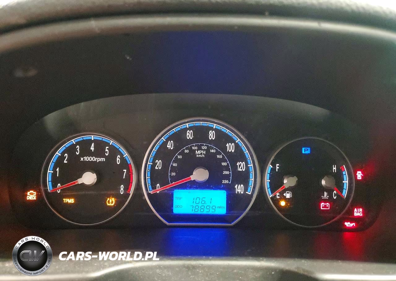 2009 Hyundai Santa Fe Gls VIN:5NMSG73D99H269820 - 9