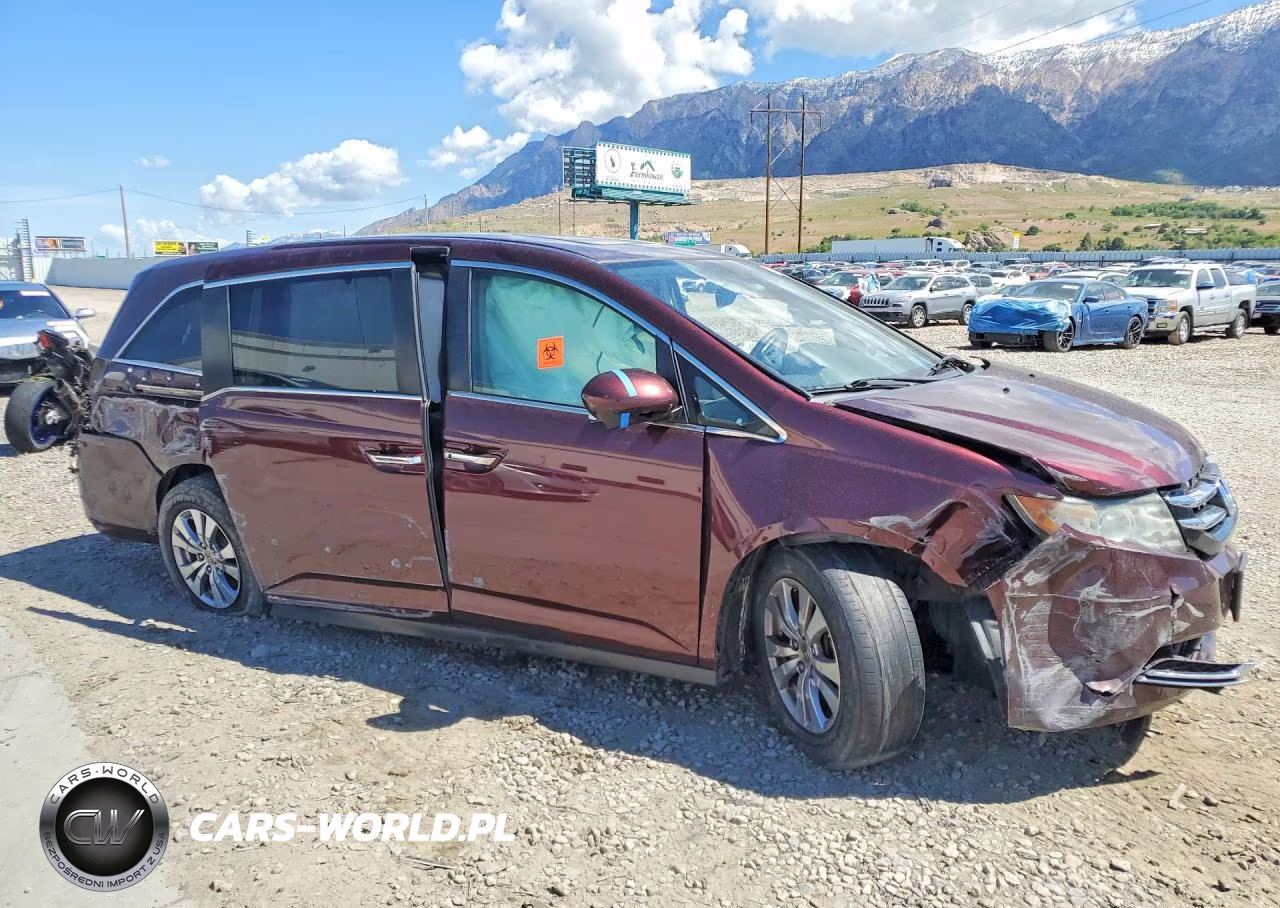 2015 Honda Odyssey Exl VIN:5FNRL5H63FB072423 - 4