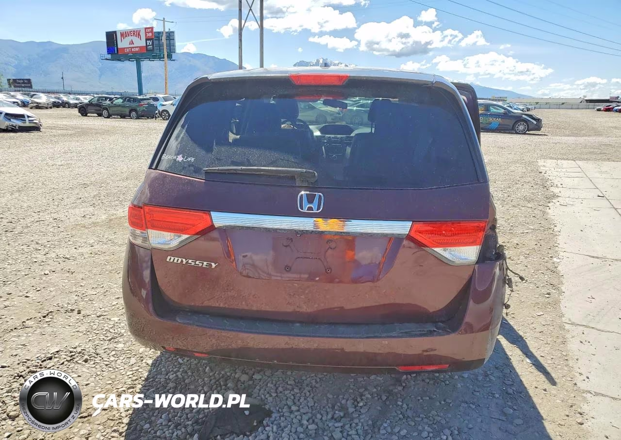2015 Honda Odyssey Exl VIN:5FNRL5H63FB072423 - 6