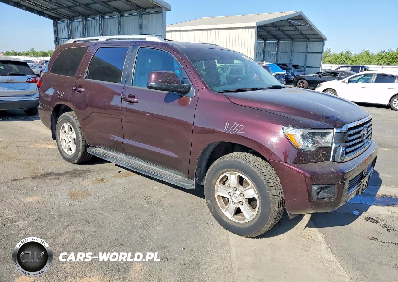 2018 Toyota Sequoia Sr5 VIN:5TDZY5G13JS069355 - 4