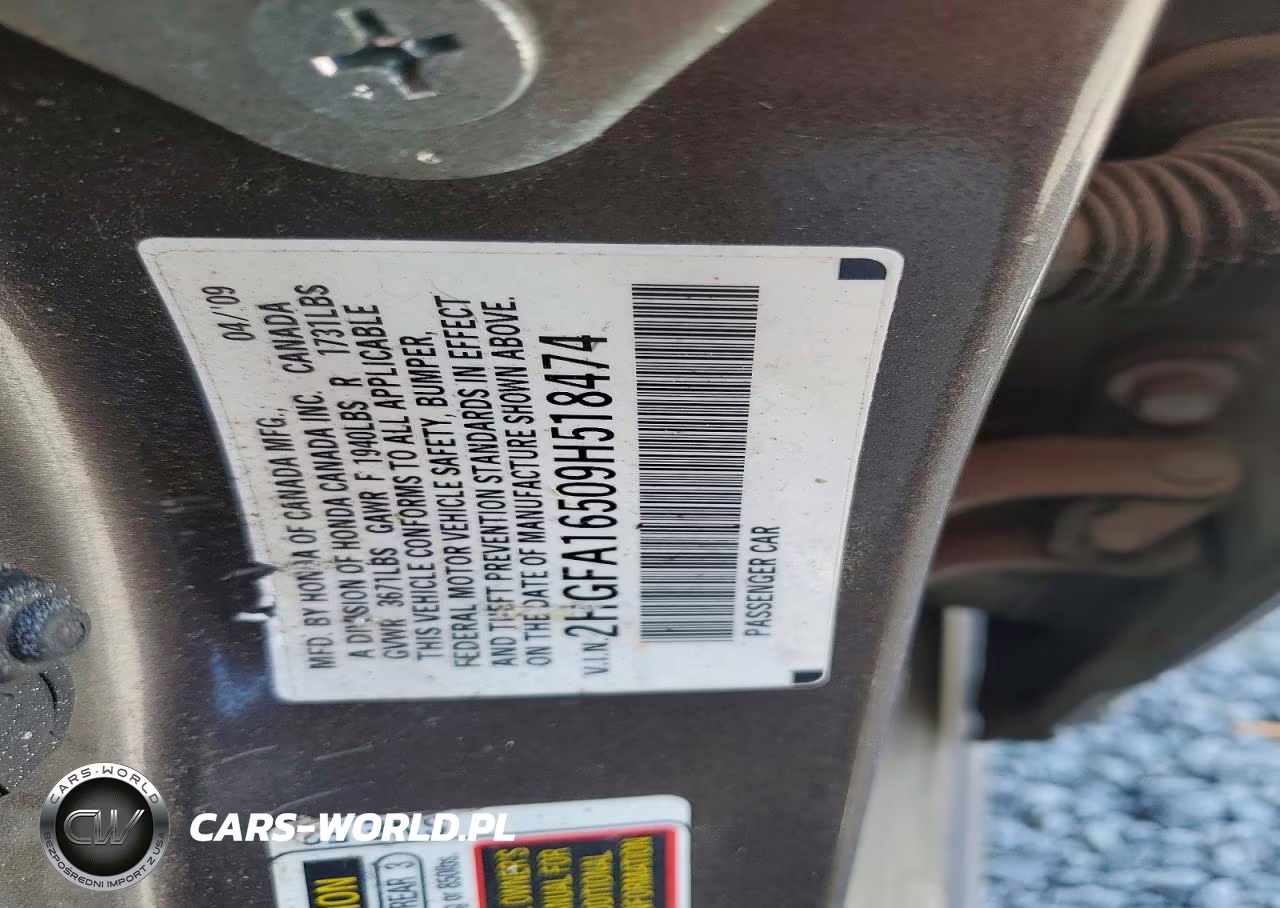 2009 Honda Civic Lx VIN:2HGFA16509H518474 - 12