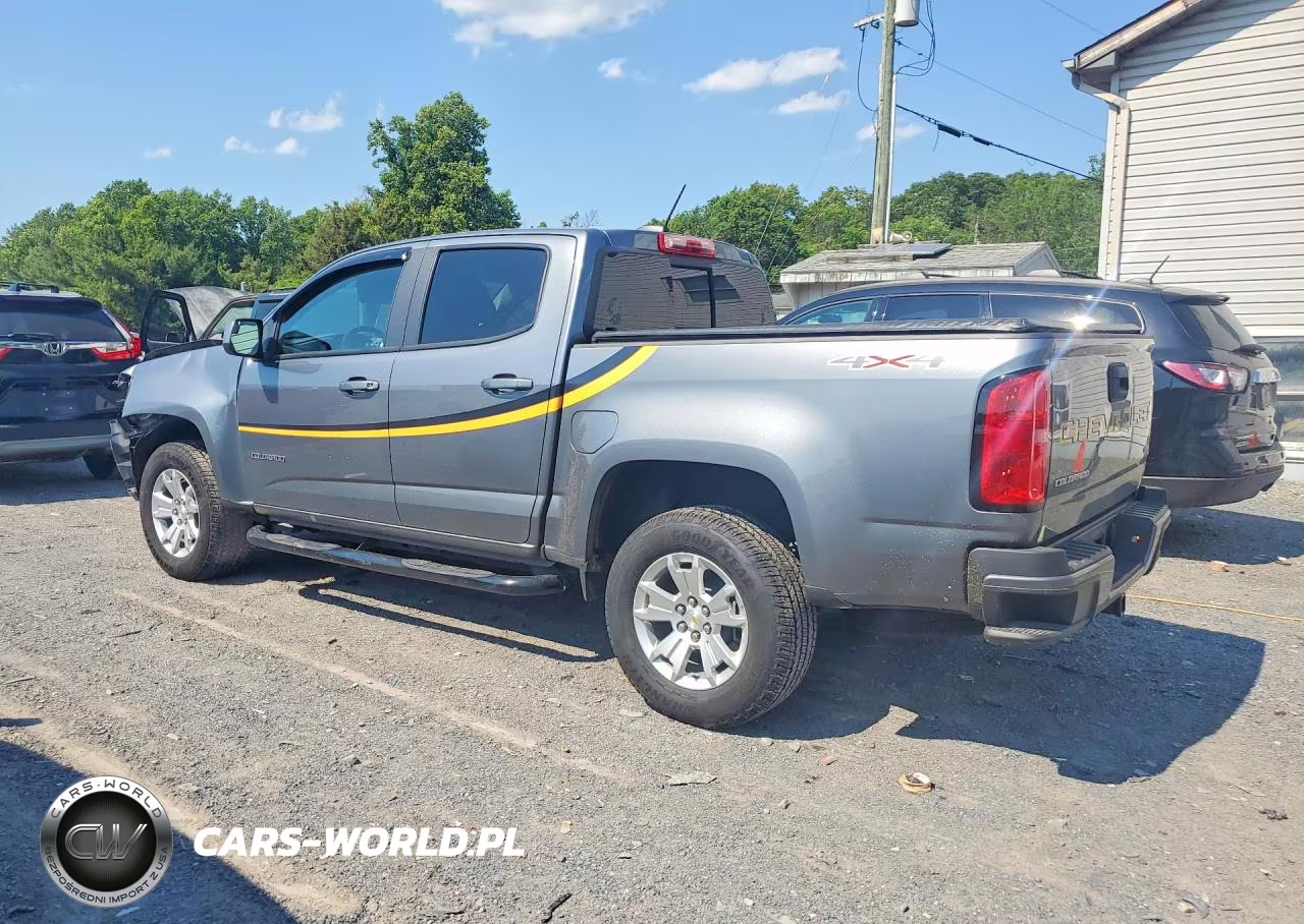 2021 Chevrolet Colorado Lt VIN:1GCGTCEN4M1155095 - 2