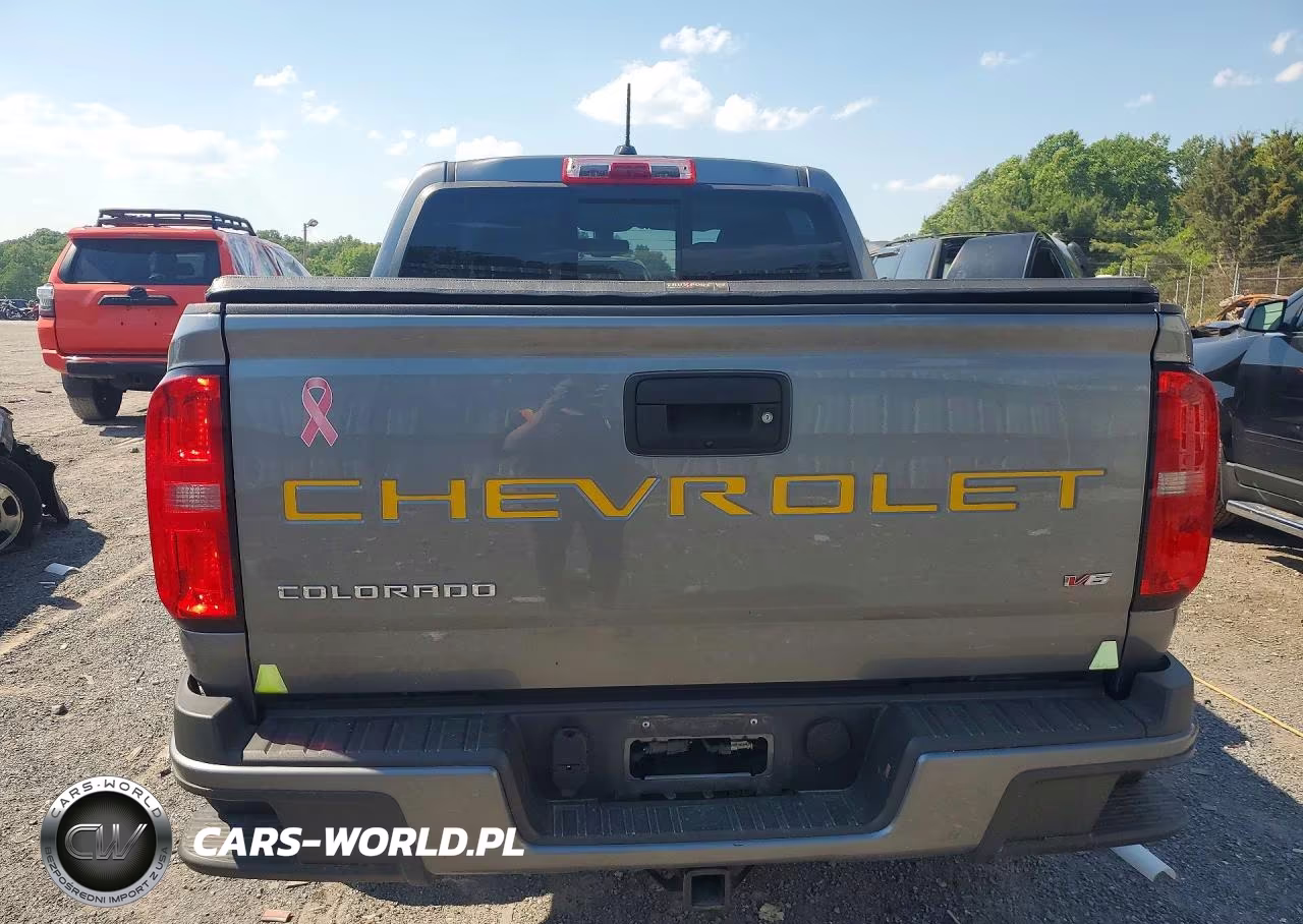 2021 Chevrolet Colorado Lt VIN:1GCGTCEN4M1155095 - 6
