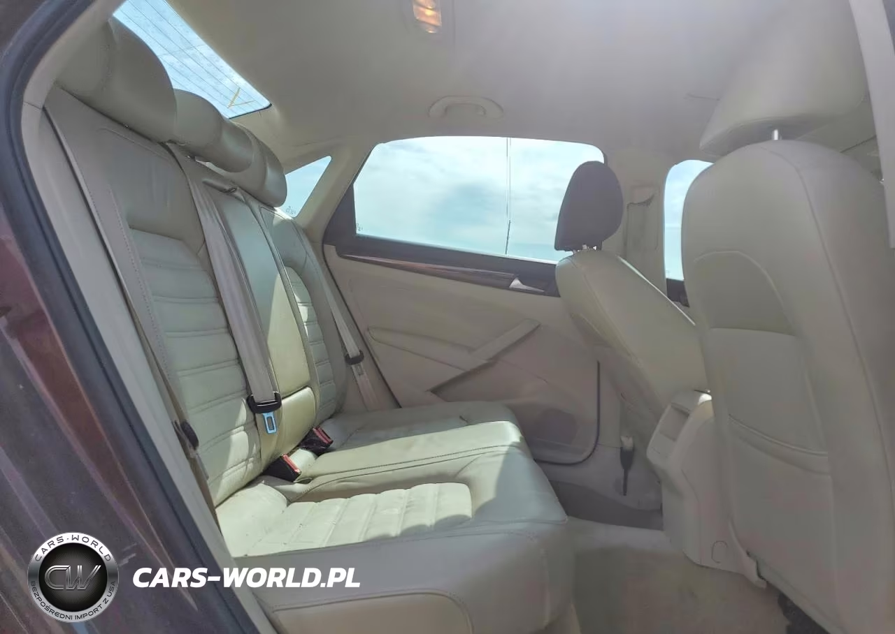 2012 Volkswagen Passat Sel VIN:1VWCN7A34CC049525 - 10