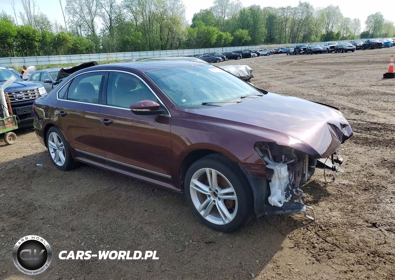2012 Volkswagen Passat Sel VIN:1VWCN7A34CC049525 - 4