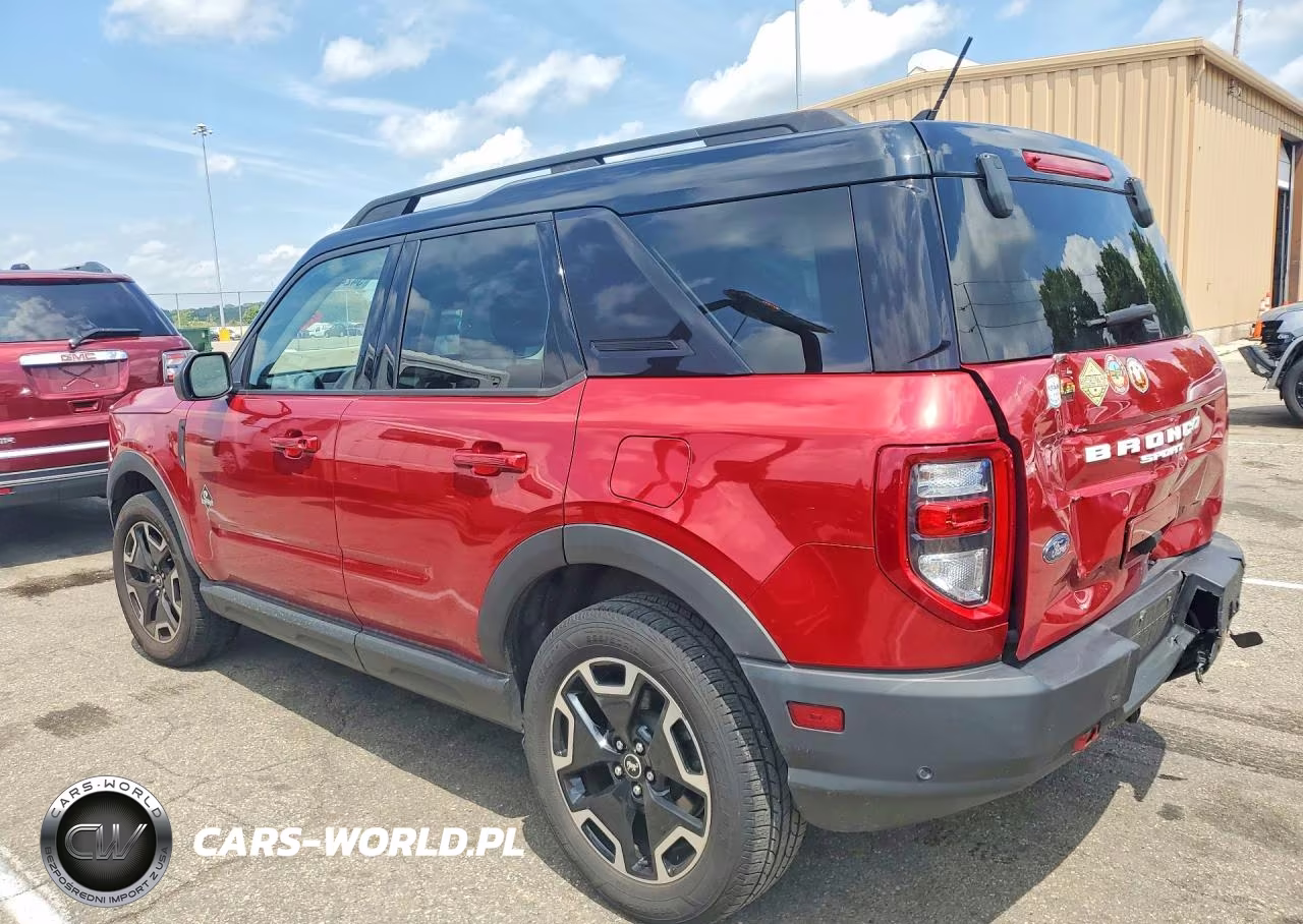 2021 Ford Bronco Sport Outer Banks VIN:3FMCR9C62MRA81527 - 2