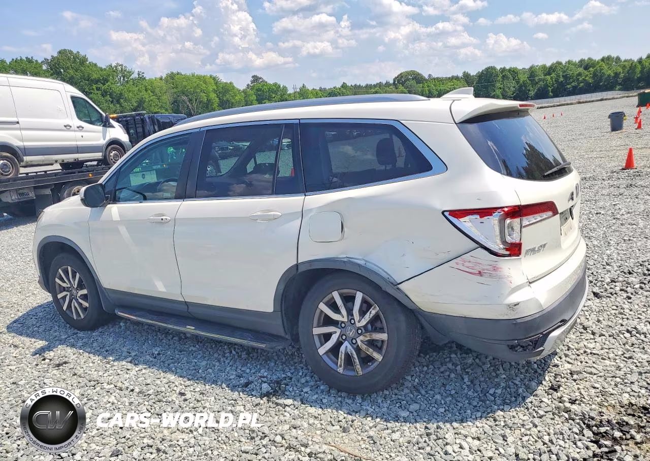2019 Honda Pilot Exl VIN:5FNYF5H50KB006626 - 2