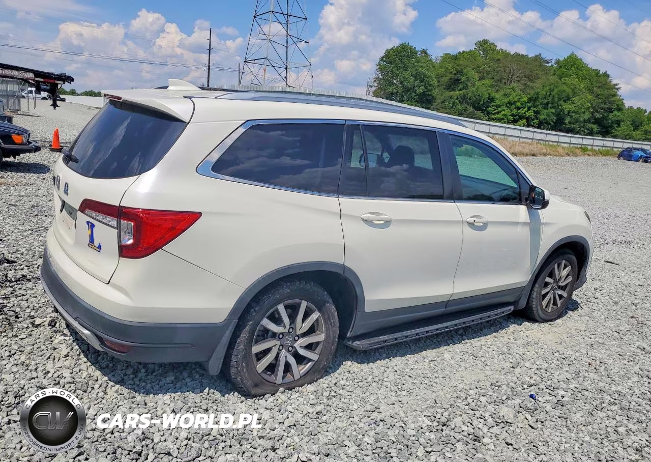 2019 Honda Pilot Exl VIN:5FNYF5H50KB006626 - 3