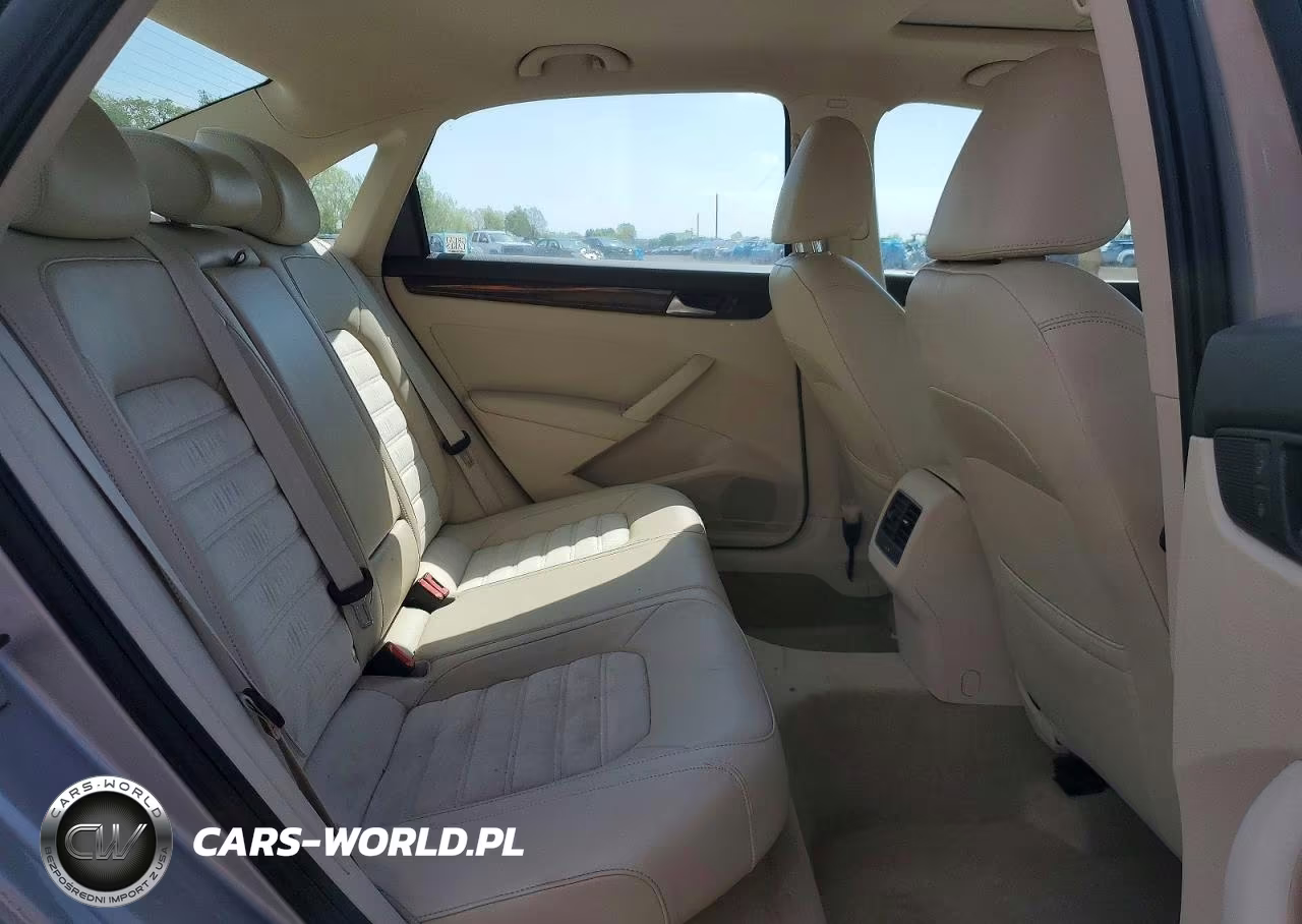 2013 Volkswagen Passat Sel VIN:1VWCN7A31DC125350 - 10