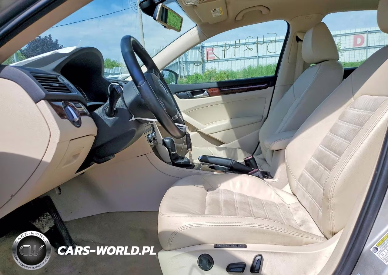 2013 Volkswagen Passat Sel VIN:1VWCN7A31DC125350 - 7