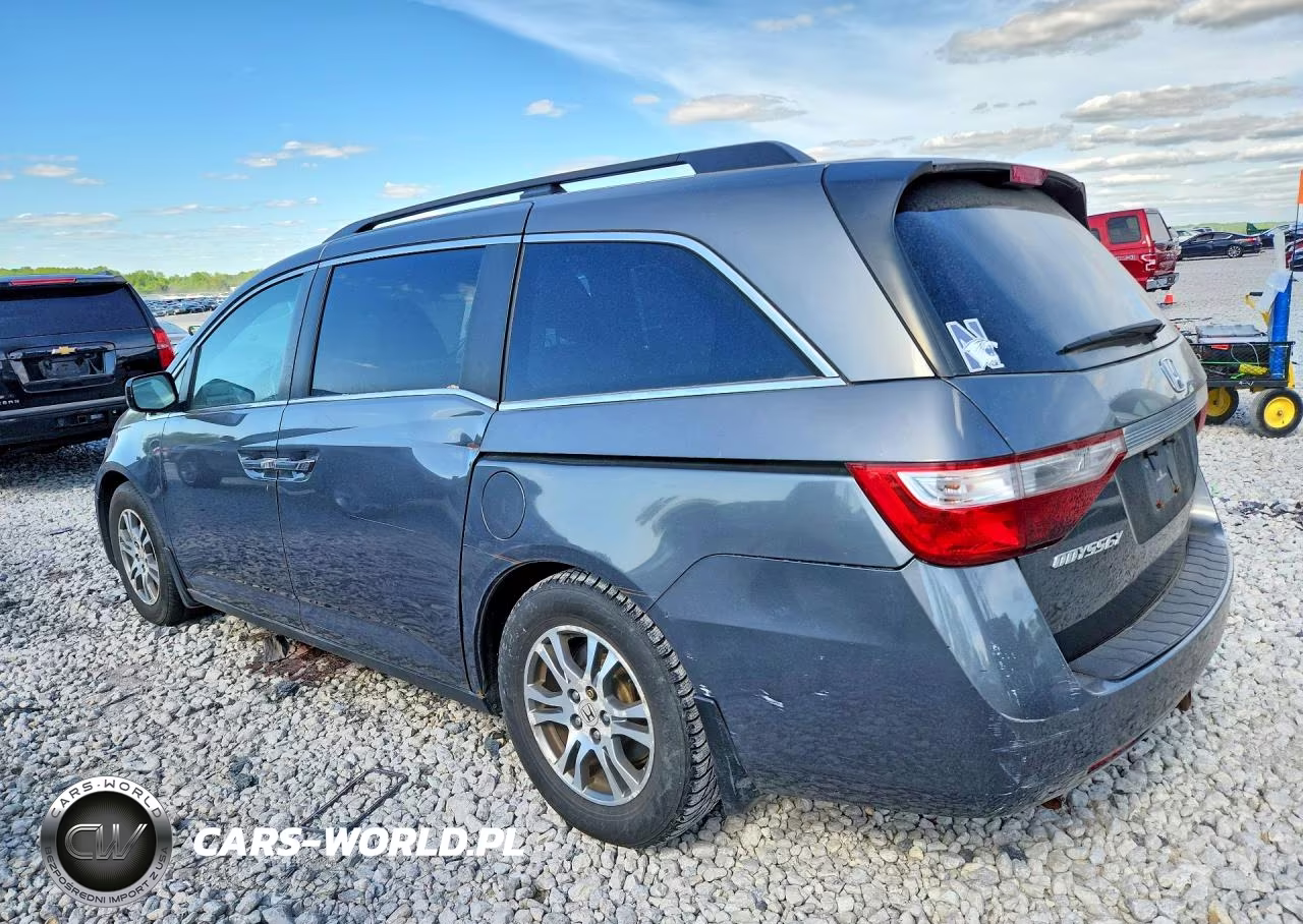 2012 Honda Odyssey Exl VIN:5FNRL5H65CB131113 - 2