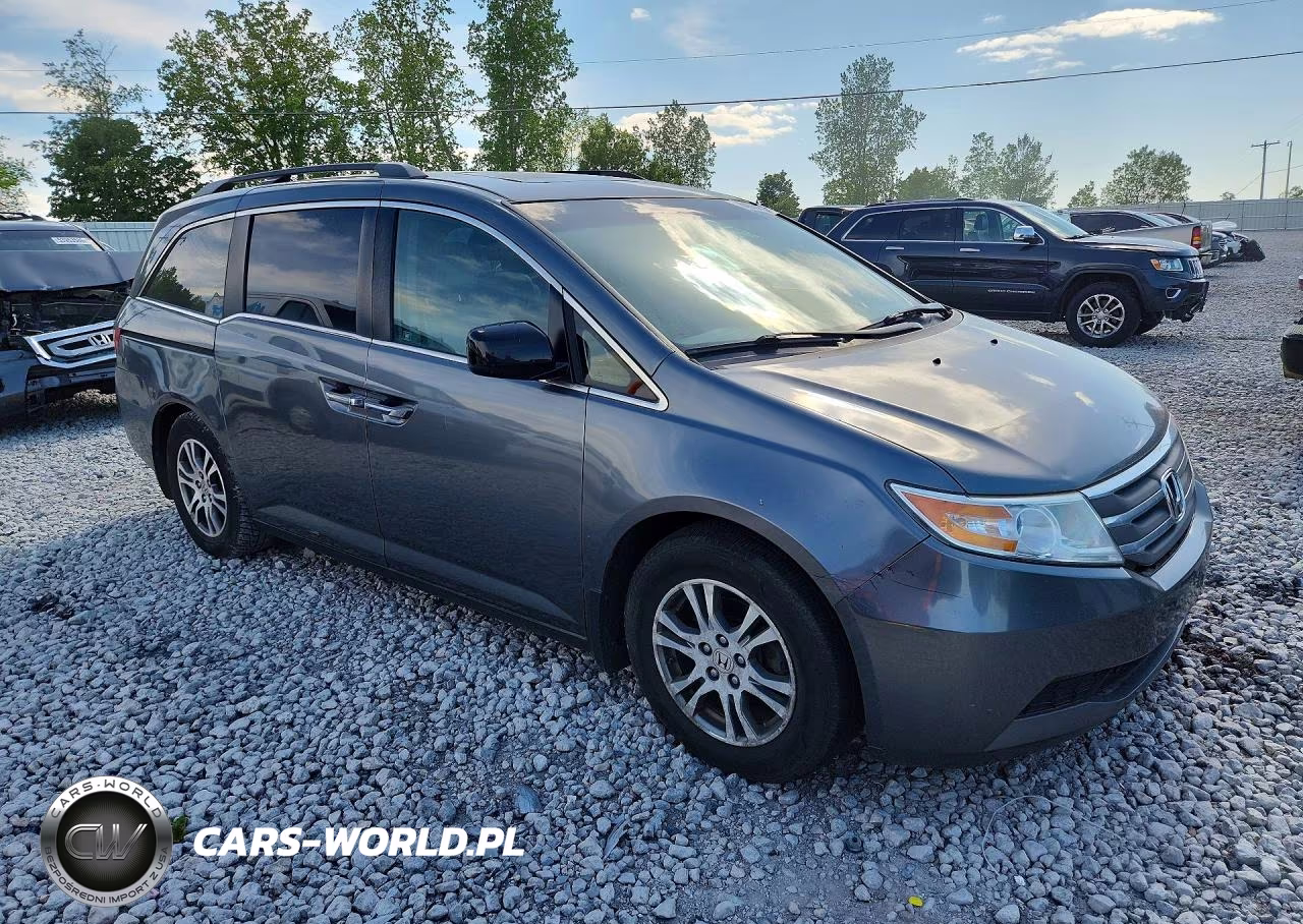 2012 Honda Odyssey Exl VIN:5FNRL5H65CB131113 - 4