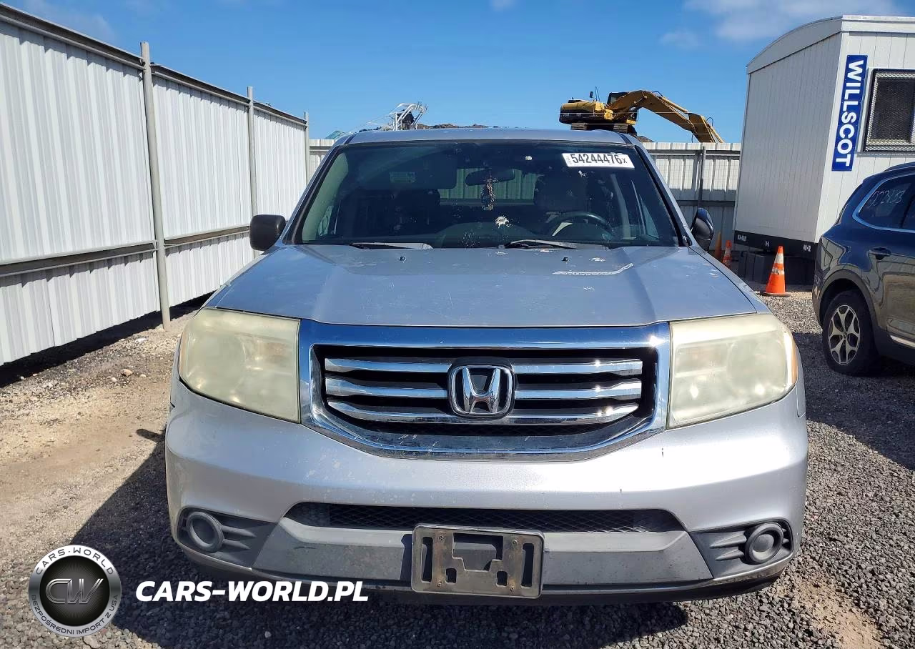2014 Honda Pilot Lx VIN:5FNYF3H24EB014422 - 5