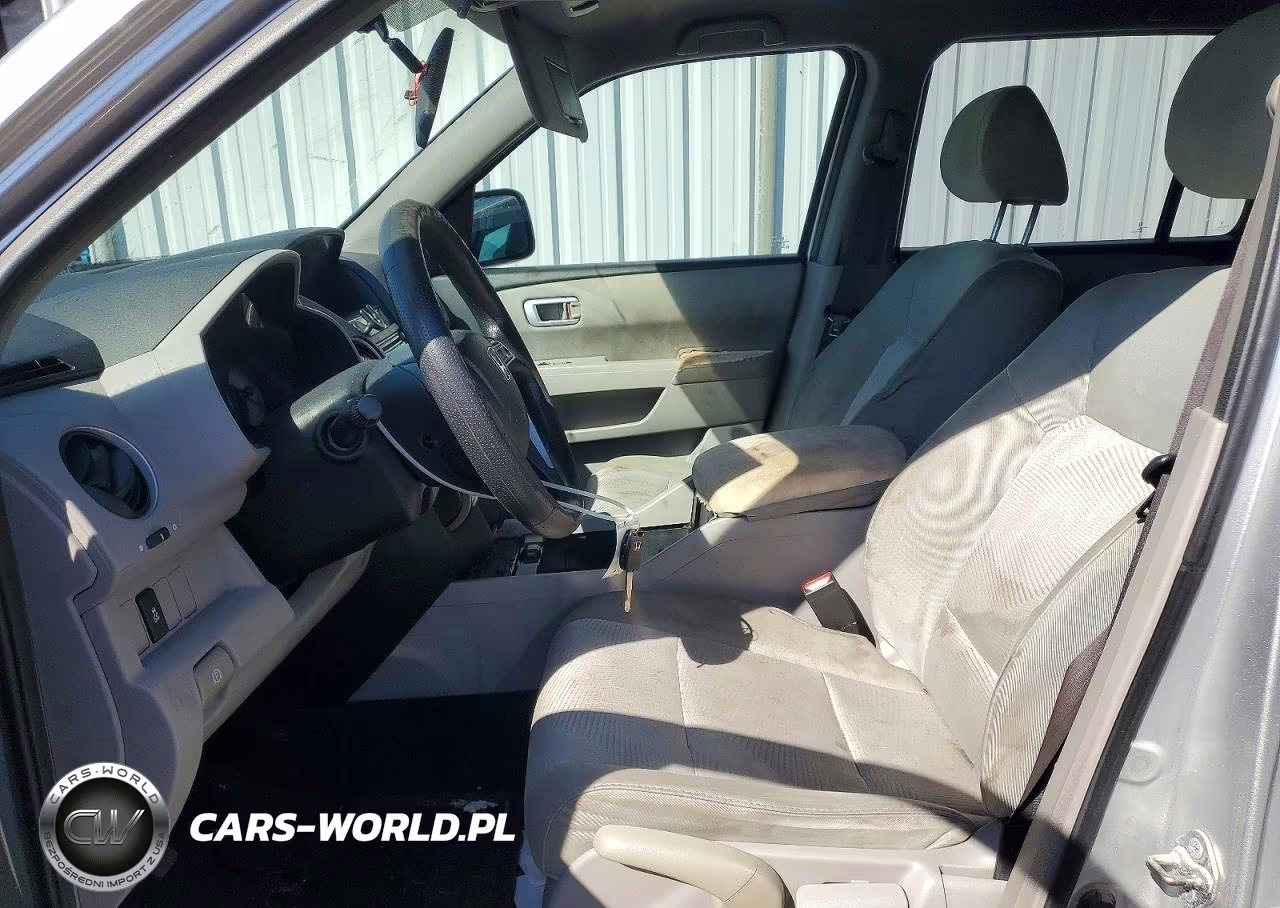 2014 Honda Pilot Lx VIN:5FNYF3H24EB014422 - 7
