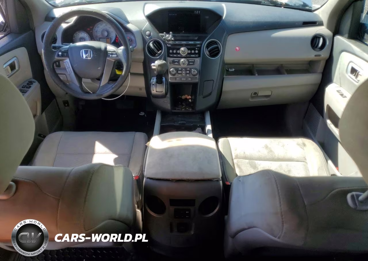 2014 Honda Pilot Lx VIN:5FNYF3H24EB014422 - 8