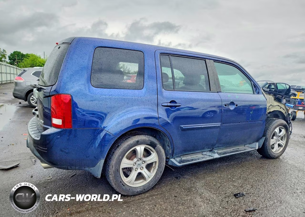 2013 Honda Pilot Ex VIN:5FNYF4H44DB015317 - 3