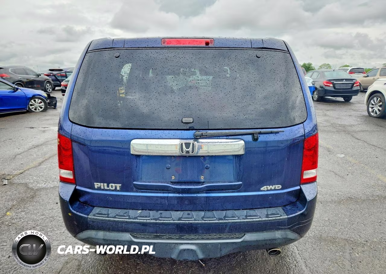 2013 Honda Pilot Ex VIN:5FNYF4H44DB015317 - 6