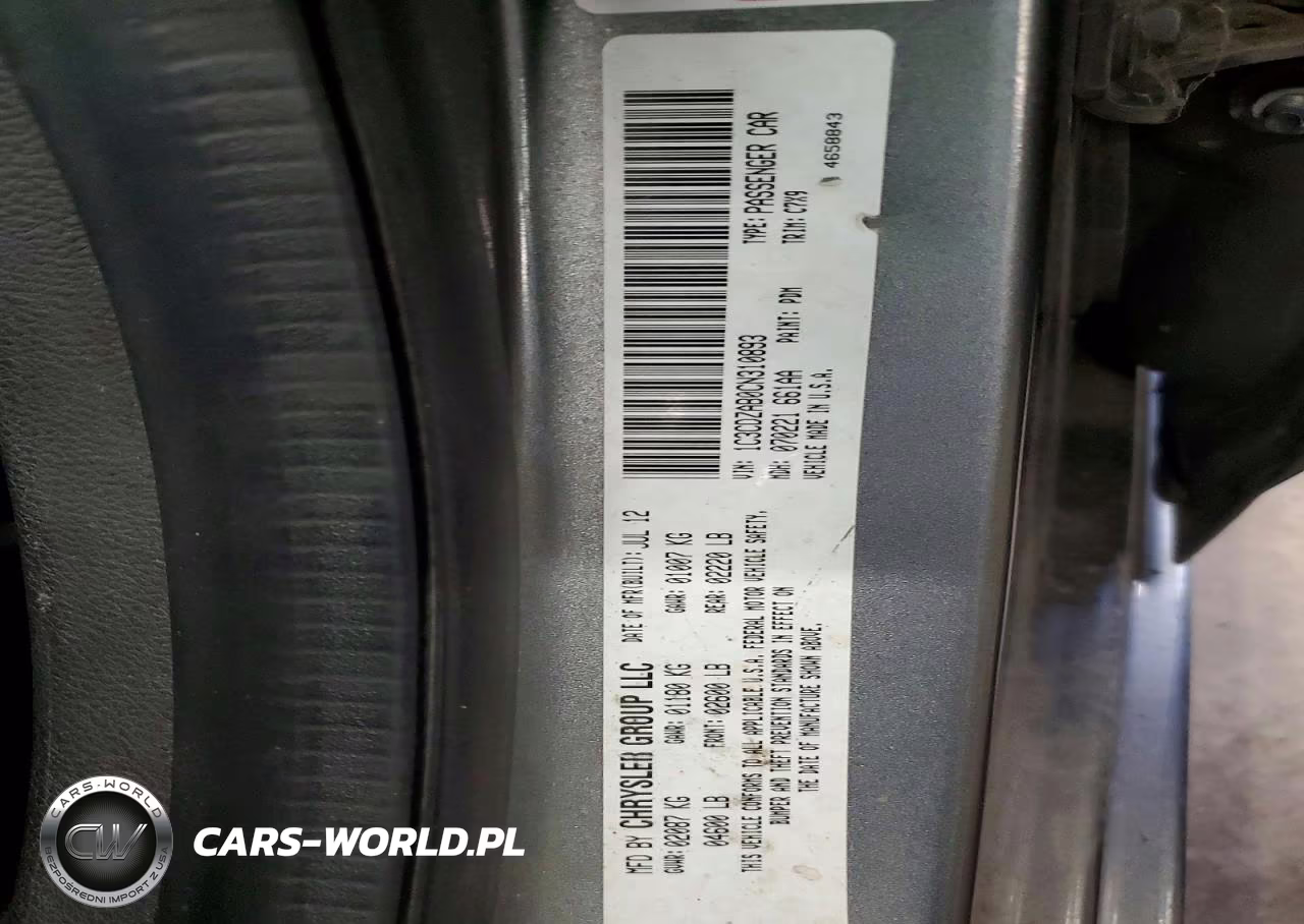 2012 Dodge Avenger Se VIN:1C3CDZAB0CN310893 - 13