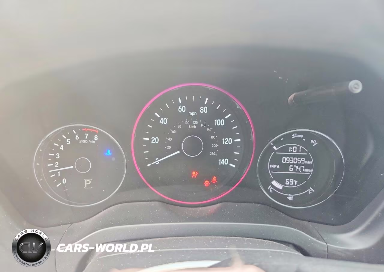 2016 Honda Hr-V Lx VIN:3CZRU6H34GM758471 - 9