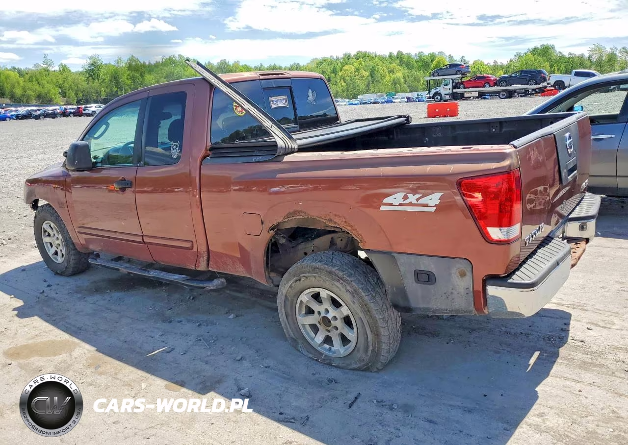 2004 Nissan Titan Xe VIN:1N6AA06B94N502781 - 2