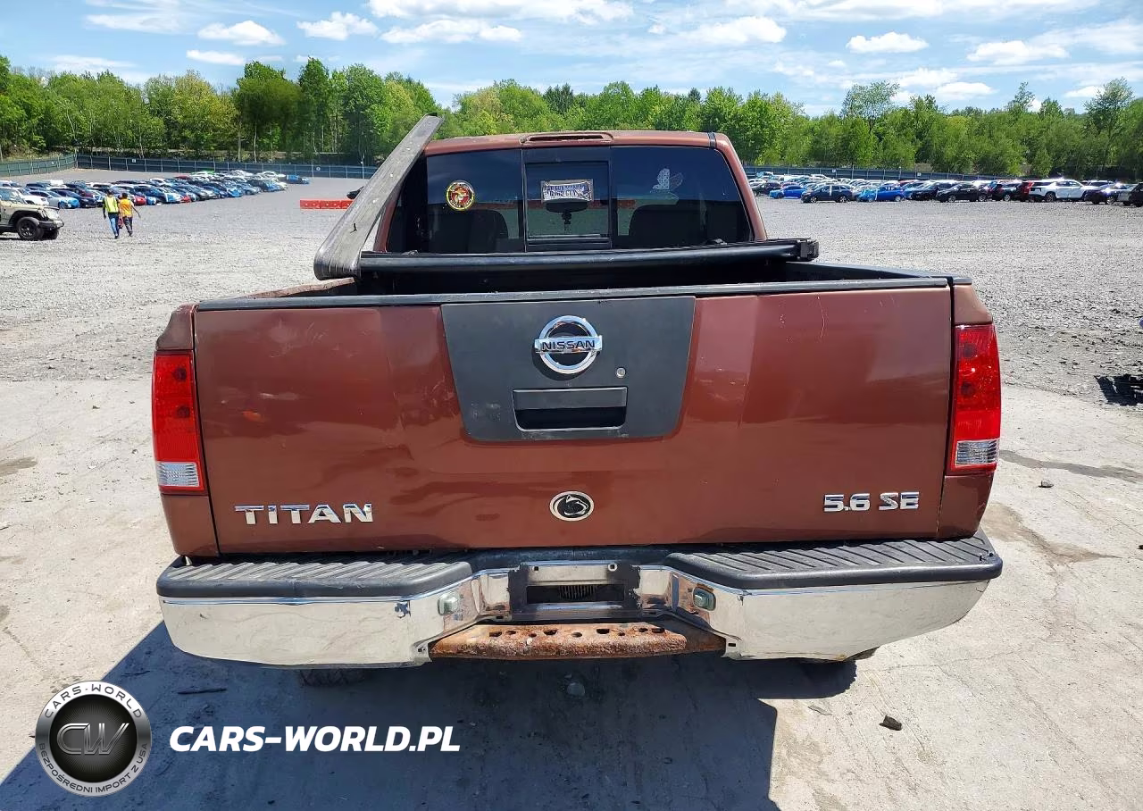 2004 Nissan Titan Xe VIN:1N6AA06B94N502781 - 6